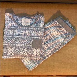 NWOT Cuddl Duds Cozy PJ set!
